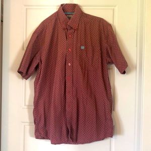 Cinch Short Sleeve button up